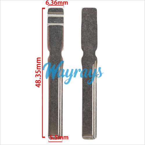 （1051#） Benz HU116 VW HU64 flip key blade