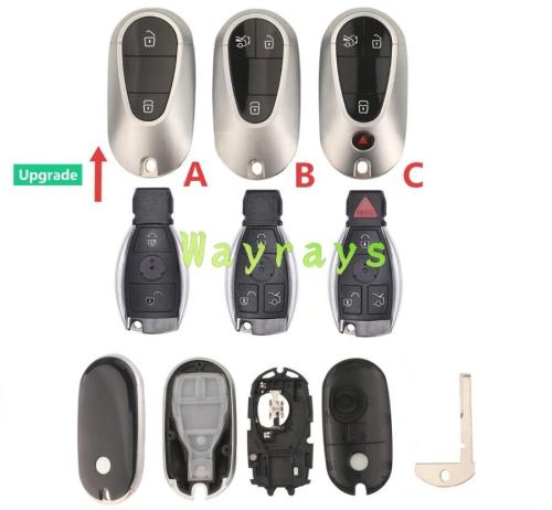 For Benz BGA E/C/S modifed key shell without logo place