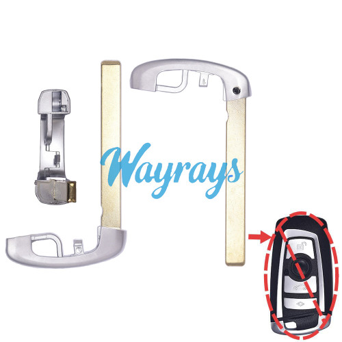 For Bmw 3series 5series 7series  F  type  emergency key blade