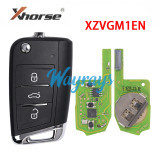 XZVGM1EN Xhorse Special 3 button PCB Exclusively for VW  MQB48 Models