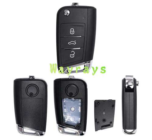 For VVDI VW MQB remote replacement key shell without blade