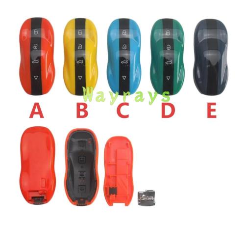 For Keydiy ZB71 Porshce remote replacement key shell without blade