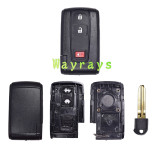 For Toyota MOZB31EG 4D-B9 chip with ASK 312mhz keyless 2+1 button remote key