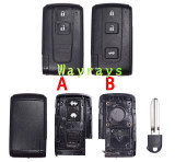 For Toyota MOZB31EG 4D-B9 chip with ASK 434mhz keyless 2/3 button remote key