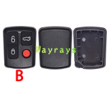 For Ford key shell without logo