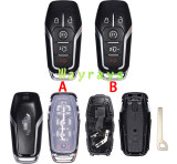For Ford M3N-A2C31243300 ID49 chip HITAG Pro with FSK 902mhz keyless 4+1 button remote key