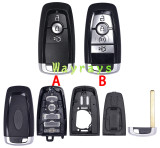 For Ford M3N-A2C93142600 ID49 chip HITAG Pro with FSK 434mhz keyless 3/4 button remote key