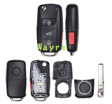 For VW 5K0837202BP MQB48 chip with ASK 315mhz keyless 3+1 button remote key