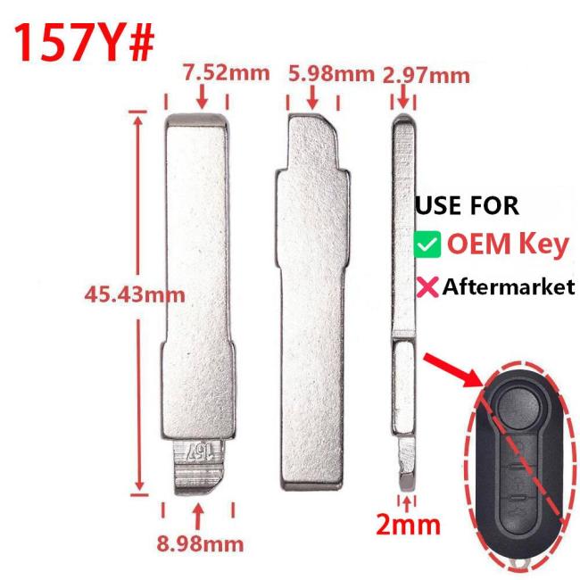 (157Y#)blade,for Fiat Internal Milling Original