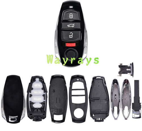 For VW Touareg 7P6 959 754 PCF7945 chip Hitag(VAG) with FSK 315mhz 3+1 button remote key，half keyless