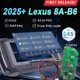Lonsdor Toyota/Lexus 8A/4A New Model License，for K518/K518 Pro