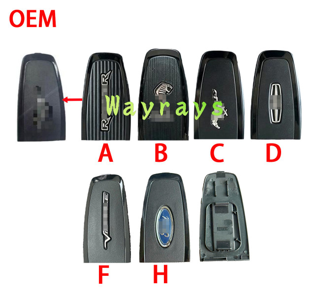 [Only the key shell part] For Original Ford back