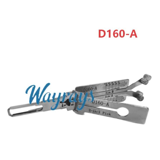 Lishi D160-A 2 in 1 tool.Support Yadea, Aima, Tailg, Xiaodao, Lima etc