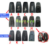 [Only the key shell part] For Ford key shell back with OEM logo place use,pls choose for original&aftermarket key shell or VVDI key shell