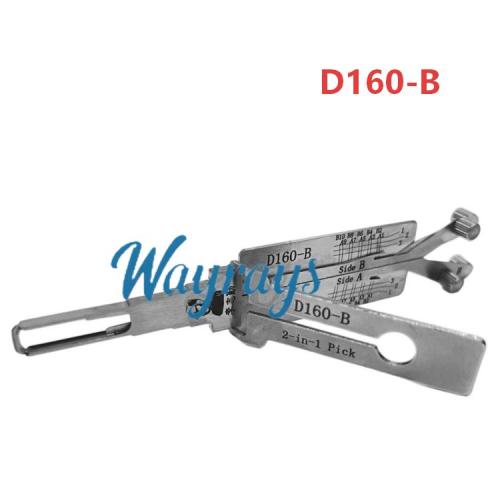 Lishi D160-B 2 in 1 tool.Support Yadea, Aima, Tailg, Xiaodao, Lima etc