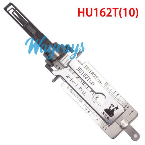 Lishi HU162T(10) 2 in 1 tool.Support 2016+ Audi,2014+ VW