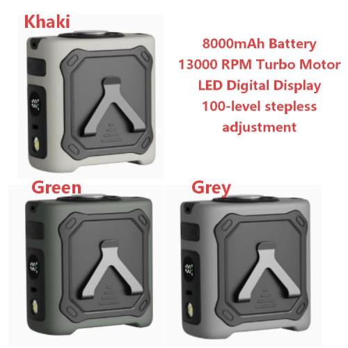 2026 New Cooling Waist-Clip Fan: High-Speed, Powerful Portable Fan for Outdoor Construction Sites—Features Cooling Function & Neck-Hanging Option