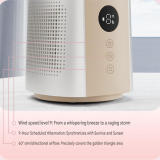 2026 New Home/Office Fan (Pedestal/Desktop): Bladeless, USB-Rechargeable, Cooling, Humidifying, Air Circulating