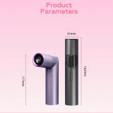 2026 New Portable Handheld Mini Fan – High-Power Brushless Motor, Rechargeable, Foldable, Lipstick-Sized Design