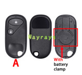 [with battery clamp] For Honda key shell without logo