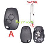 For Renault key shell  without logo