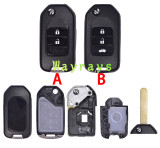 For Honda TWB1G721 (Honda A) ID47 chip PCF7961X with FSK 434mhz 2/3 button remote key