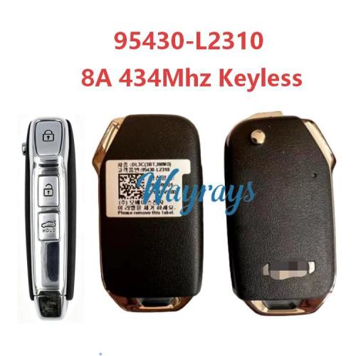 Original for Kia 2022-2024 K5 95430-L2310 8A chip with FSK 434mhz keyless 3 button remote key