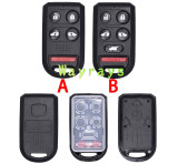 For Honda OUCG8D-399H-A FSK 313.8mhz 4+1/5+1 button remote key P/N: 72147-SHJ-A61