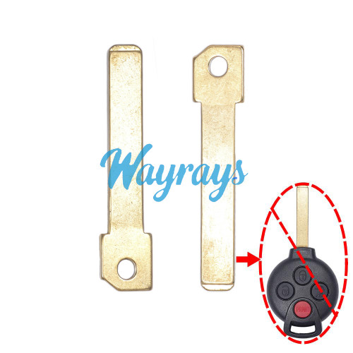For Benz  Smart flip key blade