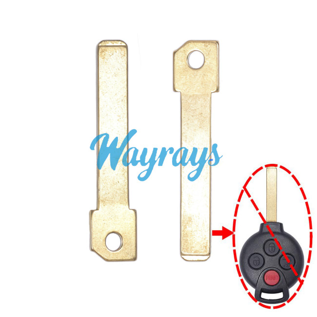 For Benz  Smart flip key blade