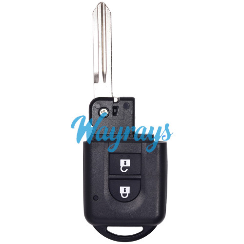 For Nissan 4D60 chip with FSK 434mhz keyless 2 button remote key, PN:285E3-AX605 285E3-BC00A