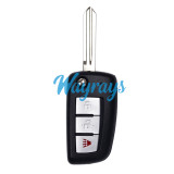 For Nissan KBRASTU15 ID46 chip PCF7936 with ASK 434mhz 2+1/3+1 button modified remote key
