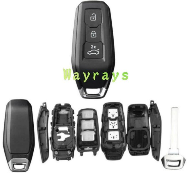 For Audi key shell without logo place,A5 A5L A6L Q5L Q6L