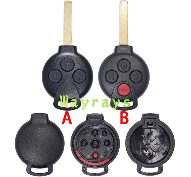 For Benz key shell without logo