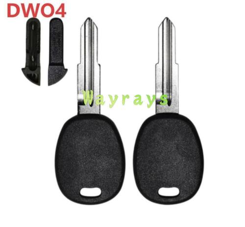 For Daewoo DWO4 transponder key shell without chip without logo place