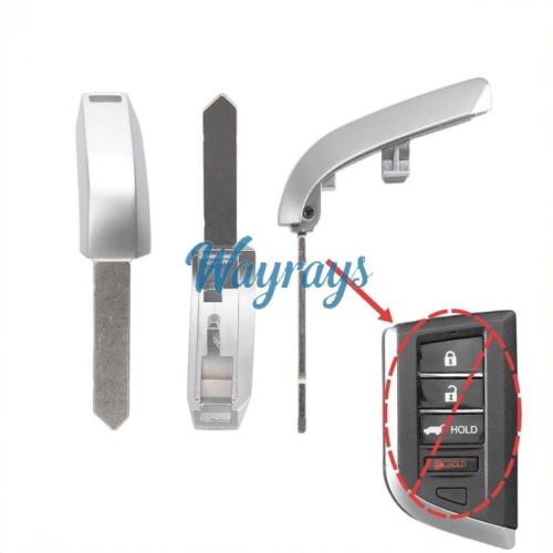 For Acura TLX RLX RDX MDX CDX emergency key blade