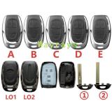 For Maxus key shell with logo place,G10 G20 G50 T70 T60 D60 V90