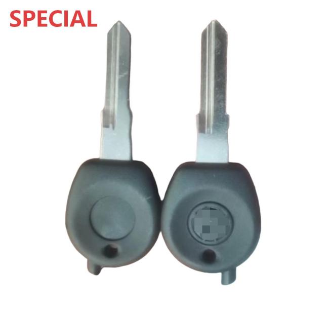 For VW transponder key shell without chip,with logo place/oem logo place— random shipping