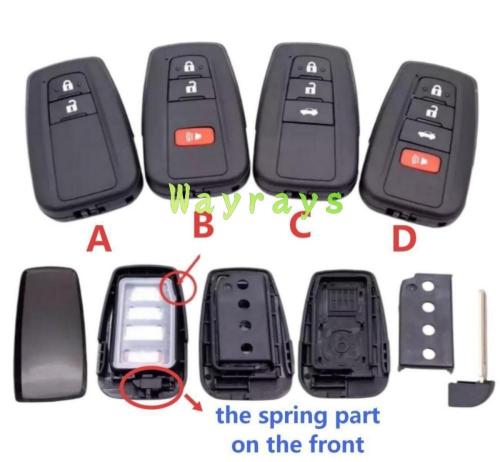 For Toyota key shell without logo place,for Camry Avalon Prius C C-HR 2016 2017 2018 2019 HYQ14FBC