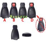 [Only the key shell part]For Benz key shell without logo place