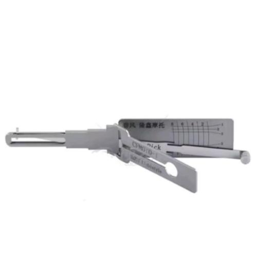 Lishi CFMOTO-1 2 in 1 tool.Support CFMOTO and Loncin Motorcycles.