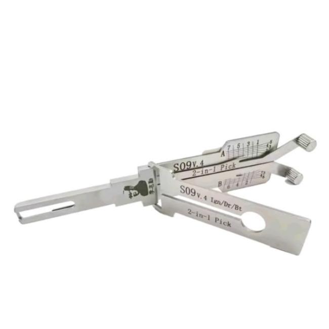 Lishi S09 V.4 2 in 1 tool.Support Kia