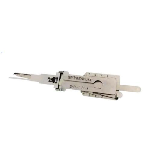Lishi HU127/HU100R V.3 EXT 2 in 1 tool.Support  BMW