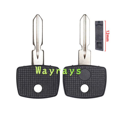 For Benz transponder key shell without chip without logo