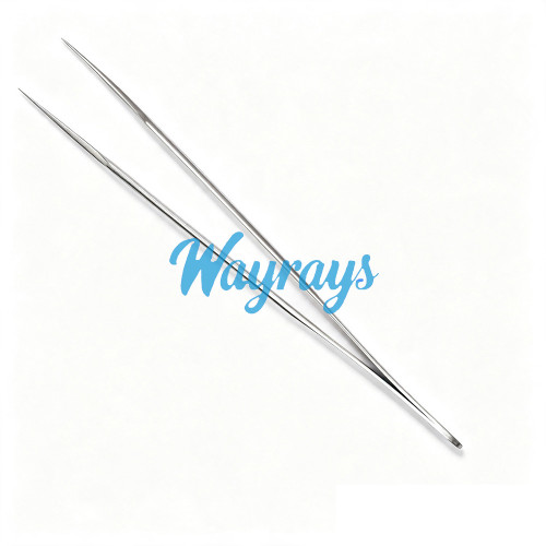 RELIFE RT-14A Titanium Alloy Ceramic-Tipped Tweezers for Micro-Jumper Repair (Extended & Hardened)