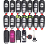 [New style]  For Mazda key shell with round logo place
