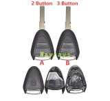 For Porsche key shell with logo place