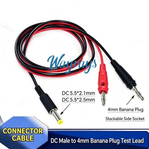 4.0mm Banana Plug to XT60 Charging Cable – Power Cord (12/14 AWG) for Smart Balance Chargers