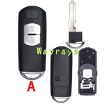 [New style]  For Mazda key shell with round logo place