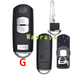 [New style]  For Mazda key shell with round logo place
